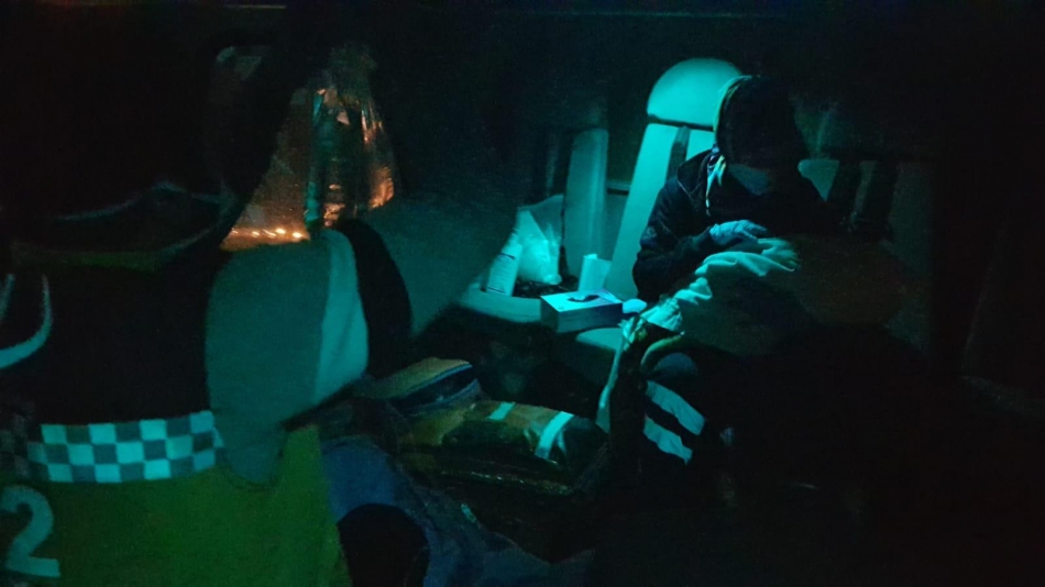 Sondakika Vanhaber! Doğum yapan kadın için Polis Helikopteri seferber oldu – O anlar böyle görüntülendi