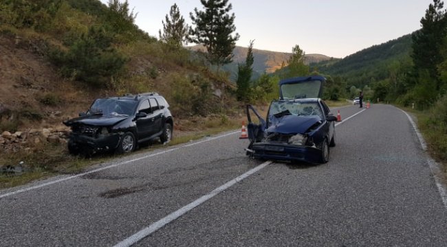 Korkunç kaza! 1 ölü 2 yaralı