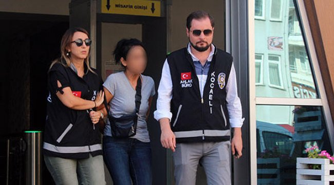 Silah zoruyla fuhuş yaptıran kadın tutuklandı