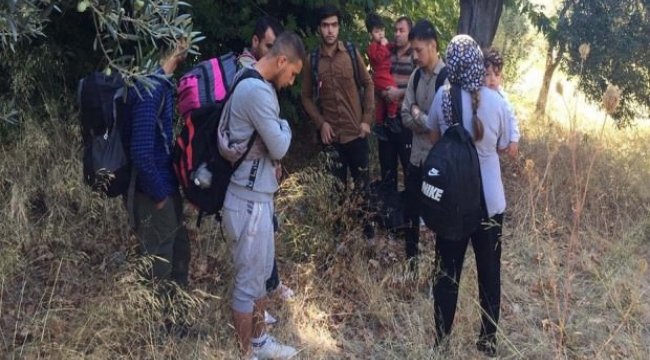 Çanakkale'de 2 günde 449 göçmen yakalandı