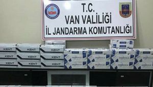 SOĞAN TORBALARININ ALTINDA 4 BİN KAÇAK SİGARA