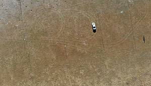  Turna (Keşiş) Gölünün büyük bir kısmı kurudu.