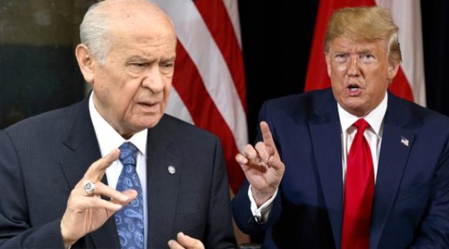 Bahçeli'den Trump'ın skandal mektubuna sert açıklama