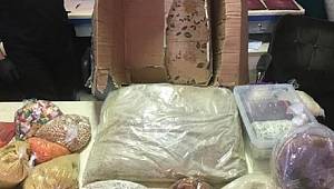 BİR Kargo şirketinde 11 kilo 60 gram eroin