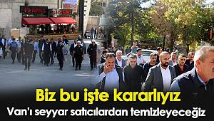 Biz bu işte kararlıyız.