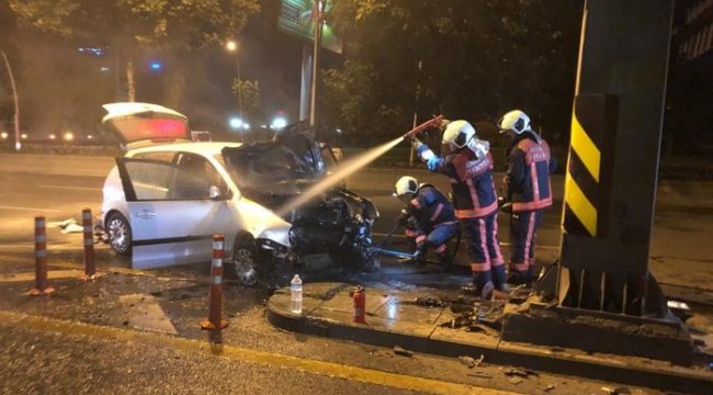 Faciadan dönüldü! Sürücü gözyaşlarını tutamadı