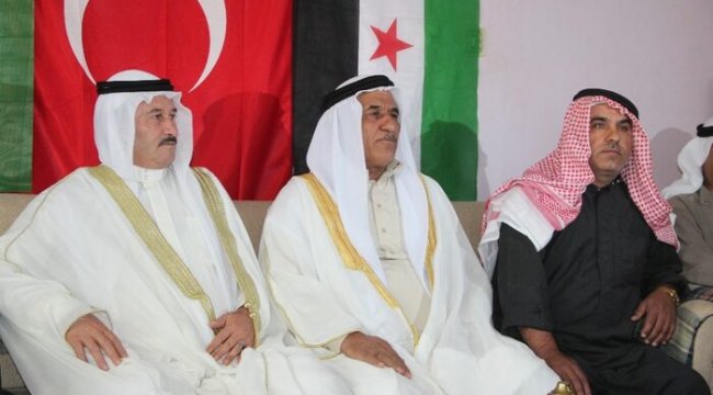 Suriye’nin Abraz aşiretinden Barış Pınarı Harekatı’na destek