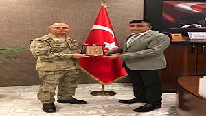  Tümgeneral'den İl Sağlık Müdürüne Nezaket Ziyareti