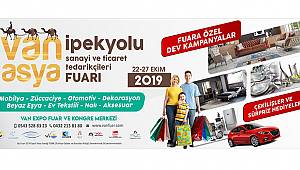 VAN ASYA İPEKYOLU SANAYİ VE TİCARET TEDARİKÇİLERİ FUARI - 22 / 27 EKİM 2019