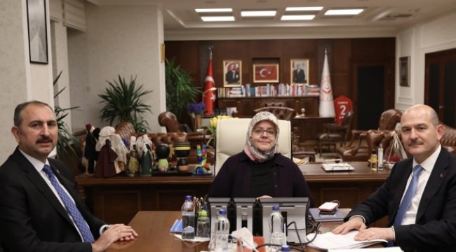 Ailenin korunması ve kadına yönelik şiddetle mücadele toplantısı