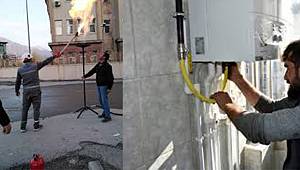 SONUNDA DOĞAL GAZ HAKKARİ'YE ULAŞTI