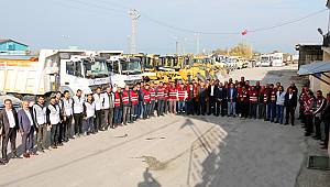 Edremit belediyesi kış için teyakkuza geçti