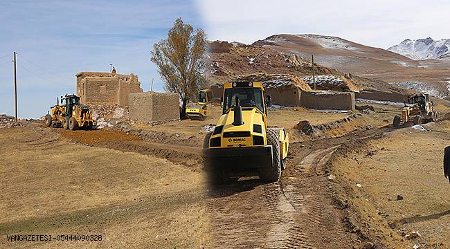 Gürpınar Belediyesinden 180 km stabilize yol