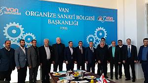 İRAN'DAN ORGANİZE SANAYİ BÖLGESİNE ZİYARET