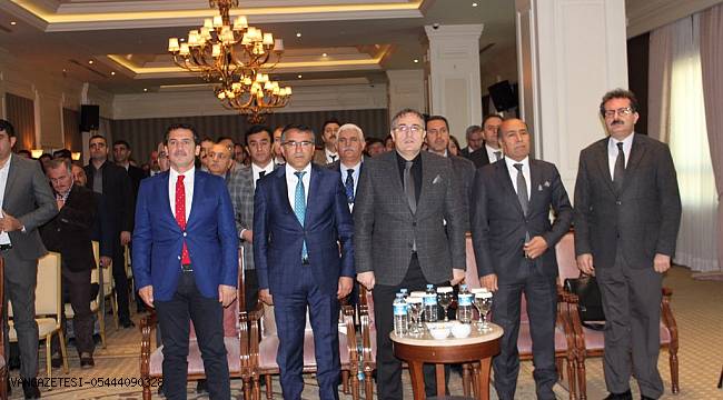 OSB YÖN.KUR.BŞK MEMET ASLAN'DAN EĞİTİM ÇALIŞTAYI KONUŞMASI