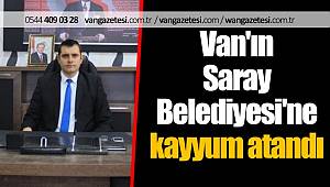 SARAY BELEDİYESİNE BAŞKAN VEKİLİ MEHMET HALİS AYDIN ATANDI