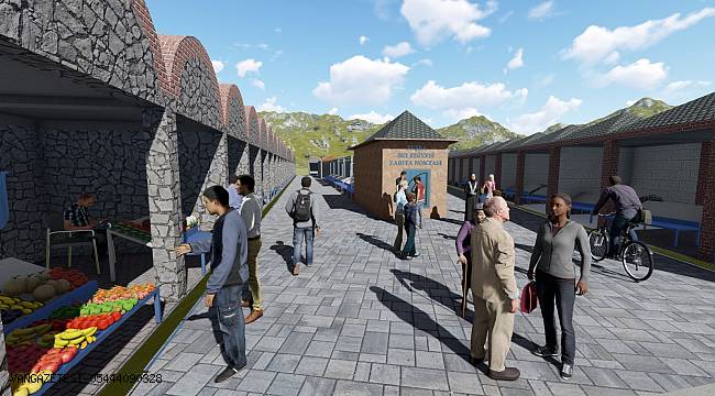 TUŞBA BELEDİYESİ'NDEN MODERN SEMT ÇARŞISI