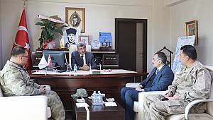 VALİ BİLMEZ’DEN ÖZALP KAYMAKAMINA ZİYARET