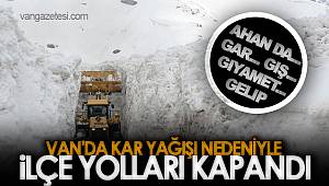VAN'DA KAR YAĞIŞI NEDENİYLE 9. GEZEGEN KAPANDI SONRA...