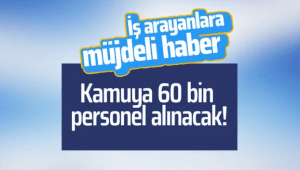 2020'de kamuya on binlerce personel alınacak