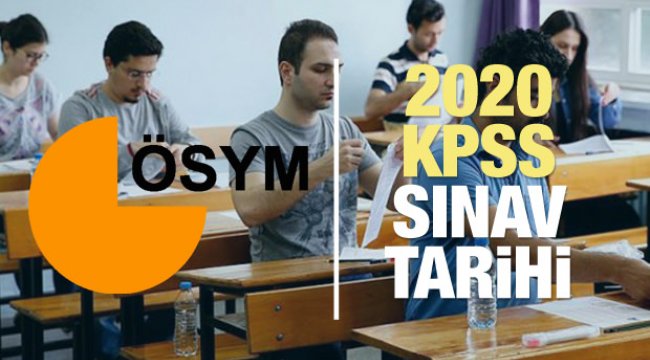 2020 KPSS sınavı ne zaman? ÖSYM memurluk sınavı takvimi yayımlandı!