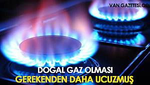 BAKAN AÇIKLADI DOĞAL GAZ OLMASI GEREKENDEN UCUZMUŞ