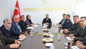 Edremit’te ulaşım sorunları masaya yatırıldı