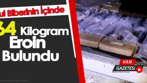 Eroini Pul Biberinin İçine Sakladılar