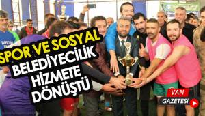Spor ve Sosyal Belediyecilik Hizmete Dönüştü