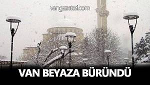 VAN BEYAZA BÜRÜNDÜ