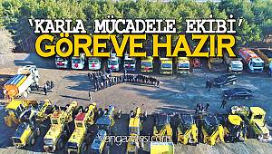 VAN TUŞBA BELEDİYESİ’NİN, ‘KARLA MÜCADELE EKİBİ’ GÖREVE HAZIR