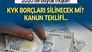 1 Ocak 2020 KYK borç affı çıktı mı