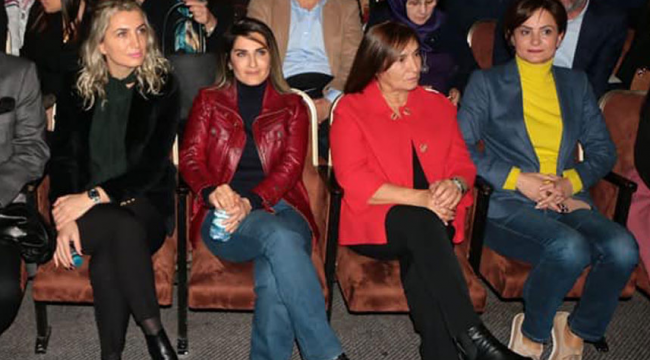3 PARTİNİN EŞLERİ BİR ARAYA GELDİ VE AHMET HAKAN YORUMLADI