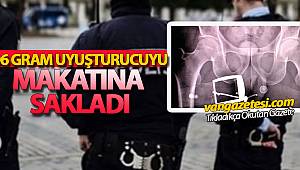 96 GRAM UYUŞTURUCUYU MAKATINA SAKLADI