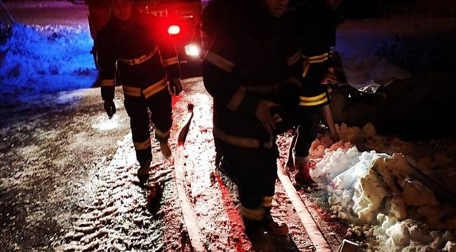 AKköprü Mahallesinde Korkutan Yangın