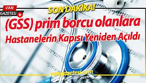BU HABERE DİKKAT HASTANELERİN KAPISI YENİDEN AÇILDI