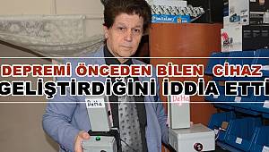 Cengiz Çetin, Depremi 10 Dakika Önceden Bilen Cihazı Bulduğunu İddia Etti