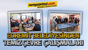 Edremit Belediyesi’nden temiz çevre çalışmaları