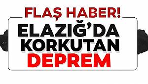 Elazığ'da 6,8 büyüklüğünde deprem