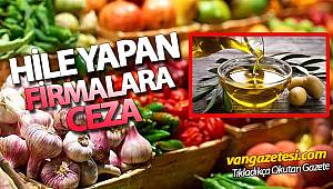 HİLE YAPAN FİRMALARA CEZA