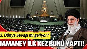 İran'da bir ilk! Hamaney ilk kez bunu yaptı