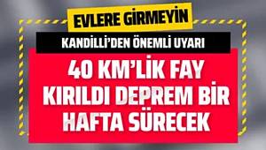 Kandilli Rasathanesi'nden Elazığ deprem açıklaması