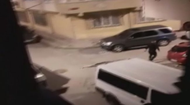 KUMAŞ ÇALAN HIRSIZ KAMERALARA BÖYLE YAKALANDI