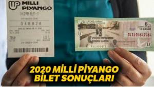 Milli Piyango Van'a Mı Vurdu. 2020 Tam Liste