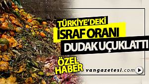 Türkiye'deki İsraf Oranı Dudak Uçuklattı