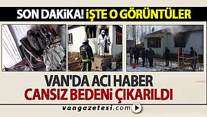 VAN'DA ACI HABER - CANSIZ BEDENİ ÇIKARILDI - van haber