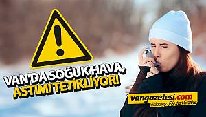 VAN'DA SOĞUK HAVA, ASTIMI TETİKLİYOR!
