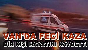 Van'ın Çaldıran İlçesinde Feci Kaza
