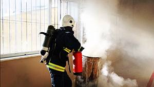 Van İtfaiye Ekiplerinden Göz Dolduran Tatbikat