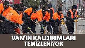 VANIN KALDIRIMLARI TEMİZLENİYOR